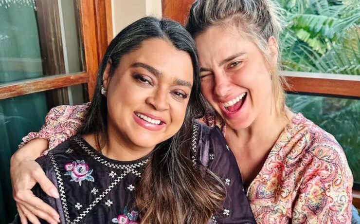 Preta Gil e Carolina Dieckmmann