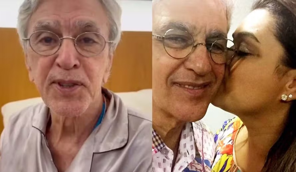 Caetano Veloso com Preta Gil