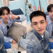 Hyunjin e Lee Know, membros do Stray Kids