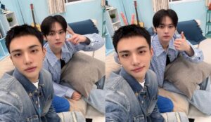 Hyunjin e Lee Know, membros do Stray Kids