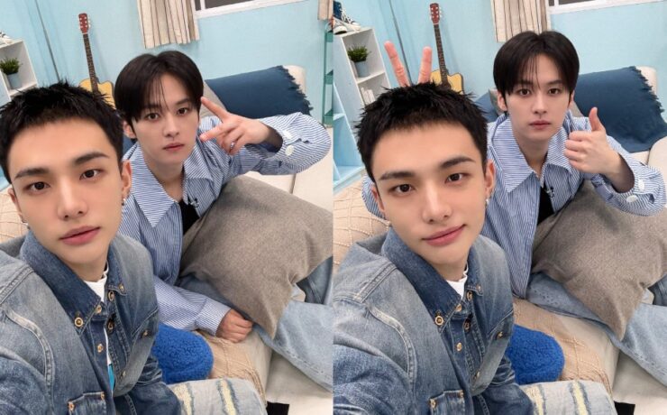 Hyunjin e Lee Know, membros do Stray Kids