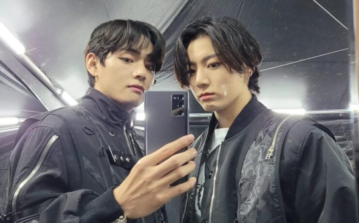 V e Jungkook, do BTS