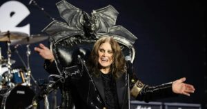 Ozzy Osbourne em seu último show (Instagram_Divulgação)