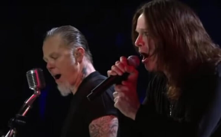 James Hetfield e Ozzy Osbourne (Instagram/Divulgação)