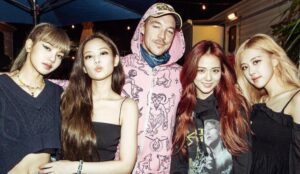 BLACKPINK com Diplo