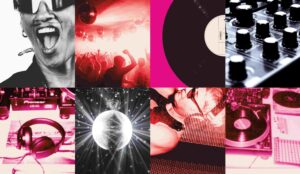 DJs com mais de 45 anos arrasam nas pistas (Ilustração: Eduardo Pignata)