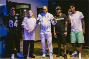Busta Rhymes e Racionais MCs se encontraram em estúdio nos EUA