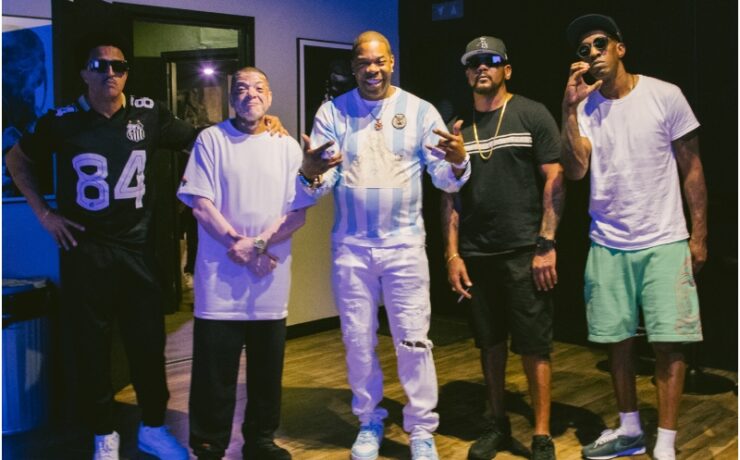 Busta Rhymes e Racionais MCs se encontraram em estúdio nos EUA