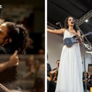 Marisa e Maestro André Bachur, show USP, 2024 (divulgação)