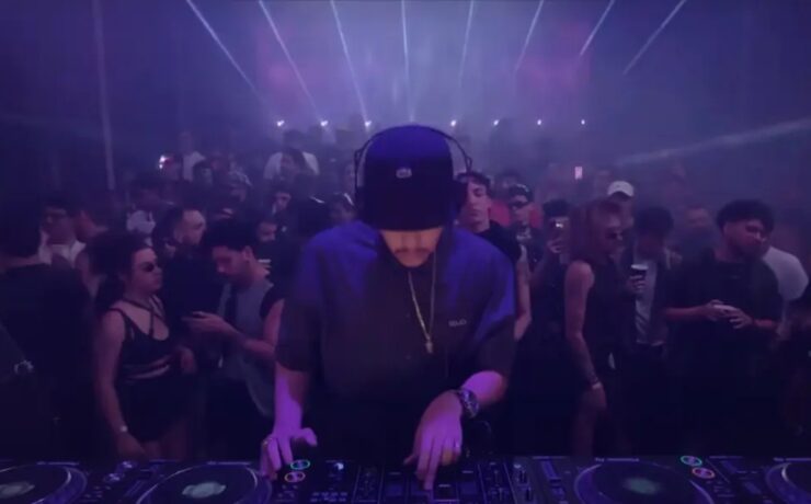 CRAZED (BR) em apresentação no Boiler Room (Reprodução/YouTube)