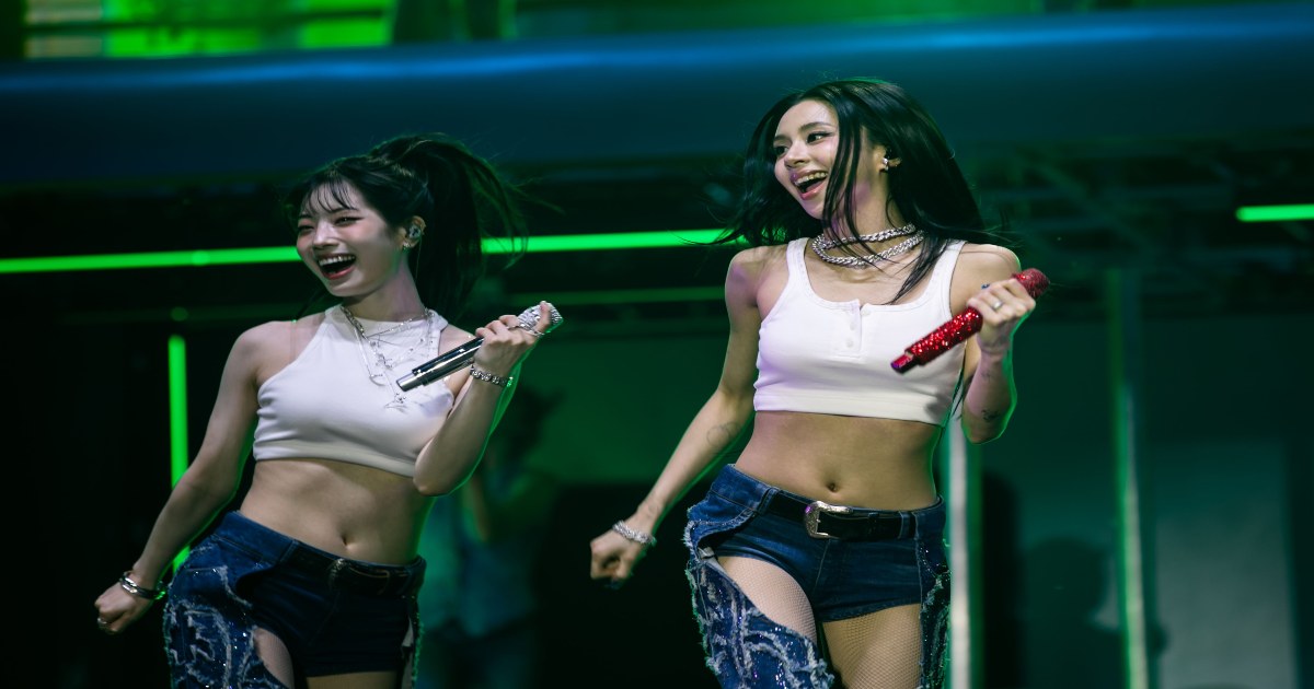 TWICE se apresenta no Lollapalooza (Créditos: Shutterstock)