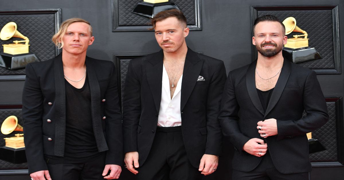 O trio australiano Rüfus Du Sol (Créditos: Angela Weiss / AFP)