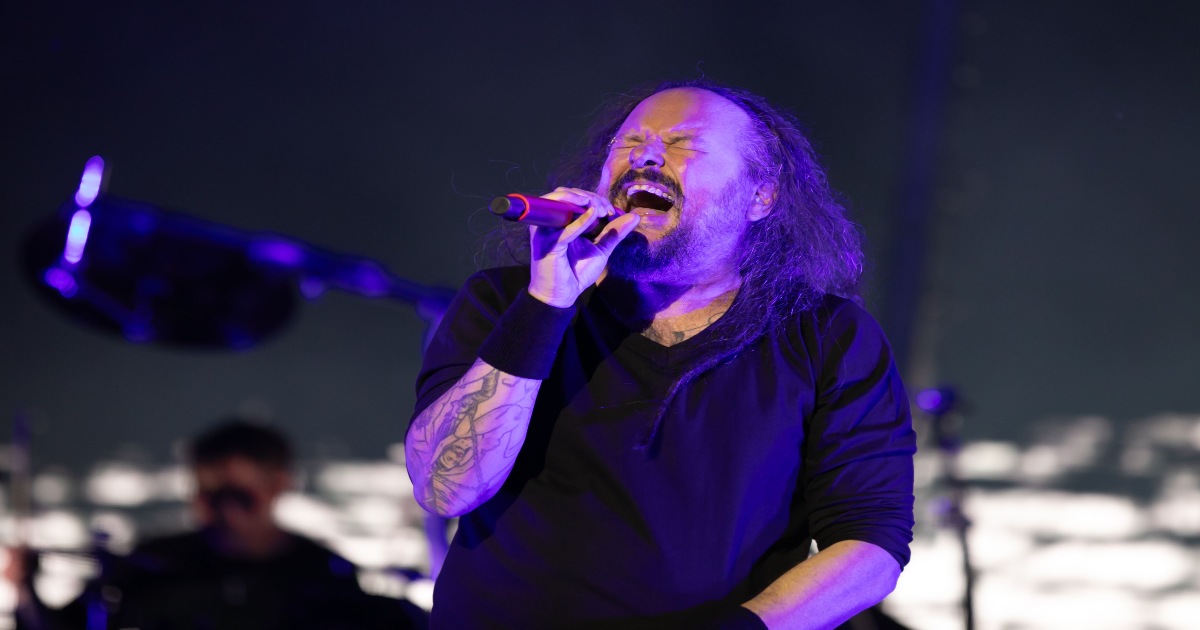 Apresentação do Korn durante o Lollapalooza Chicago 2025 (Créditos: Shutterstock)