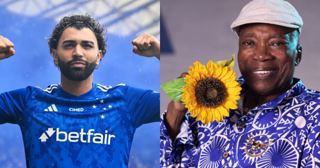 Milton Nascimento e Gabigo do Cruzeiro (divulgação)