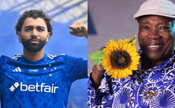 Milton Nascimento e Gabigo do Cruzeiro (divulgação)