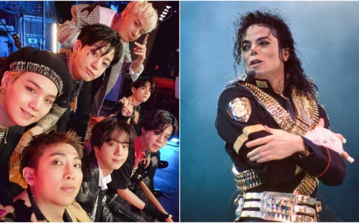 BTS e Michael Jackson