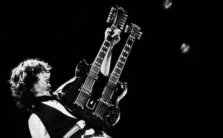 Jimmy Page, em 1983 (WikiCommons)