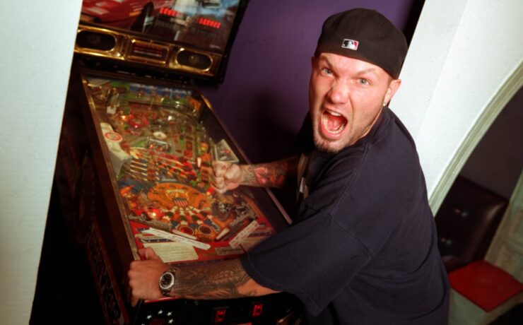 Fred Durst, do Limp Bizkit, nos anos 1990