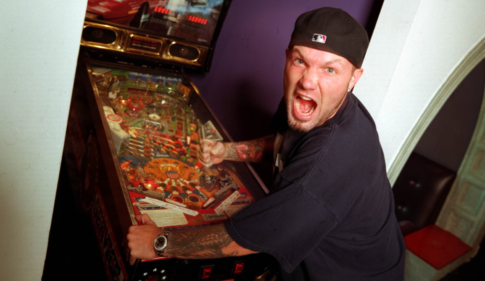 Fred Durst, do Limp Bizkit, nos anos 1990