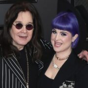 Ozzy Osbourne com a filha, Kelly