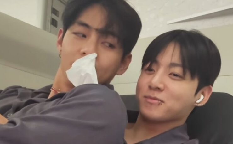 V e Jung Kook, do BTS