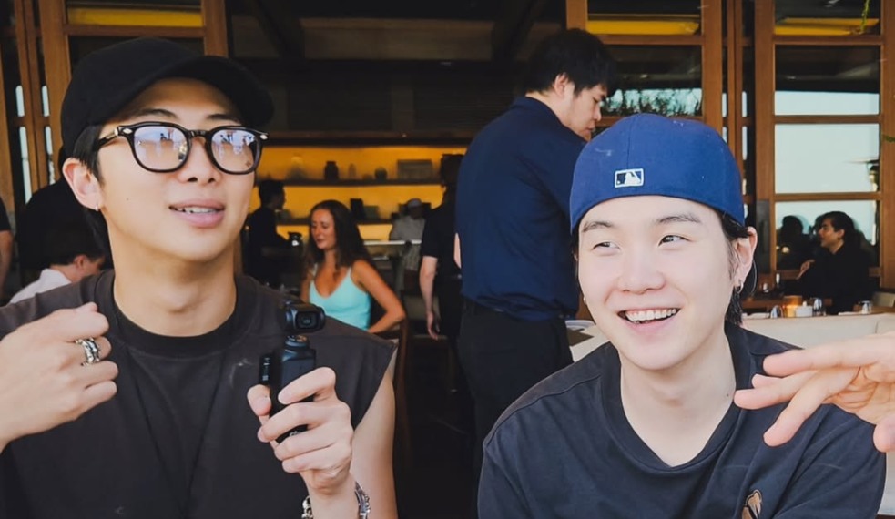 RM e Suga, do BTS