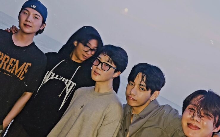 Suga, RM, Jimin, V e J-Hope, do BTS