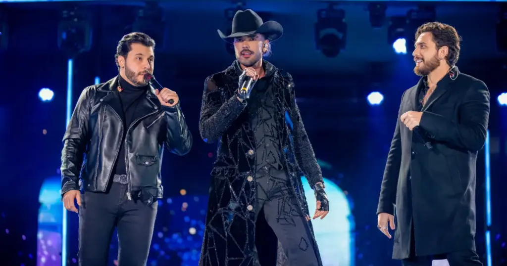 Murilo Huff, Luan Pereira e Gustavo Mioto