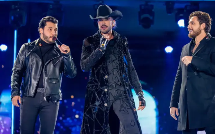 Murilo Huff, Luan Pereira e Gustavo Mioto