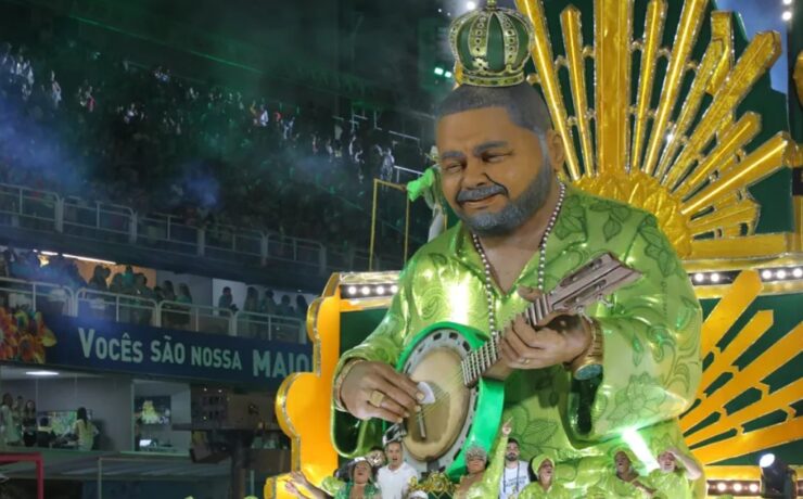 Carro alegórico da Império Serrano em homenagem a Arlindo Cruz — Alexandre Macieira | Riotur