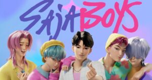 O grupo fictício Saja Boys (Divulgação)