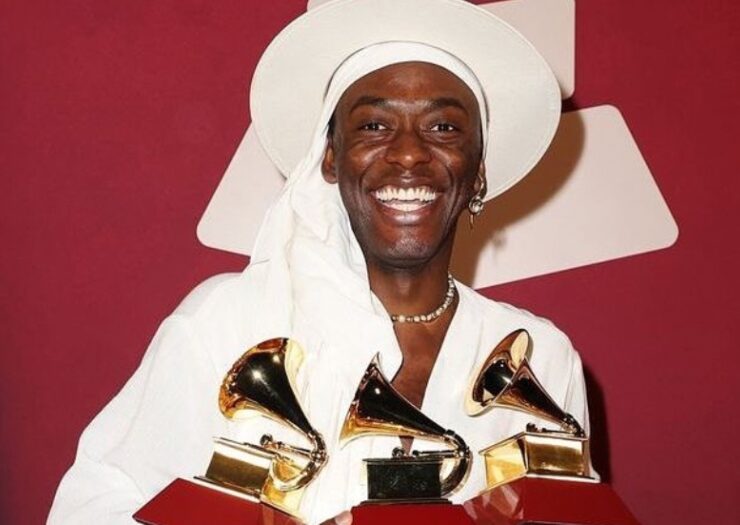 Jota.pê no Grammy Latino 2024 (Instagram/@zeferinaproducoes)