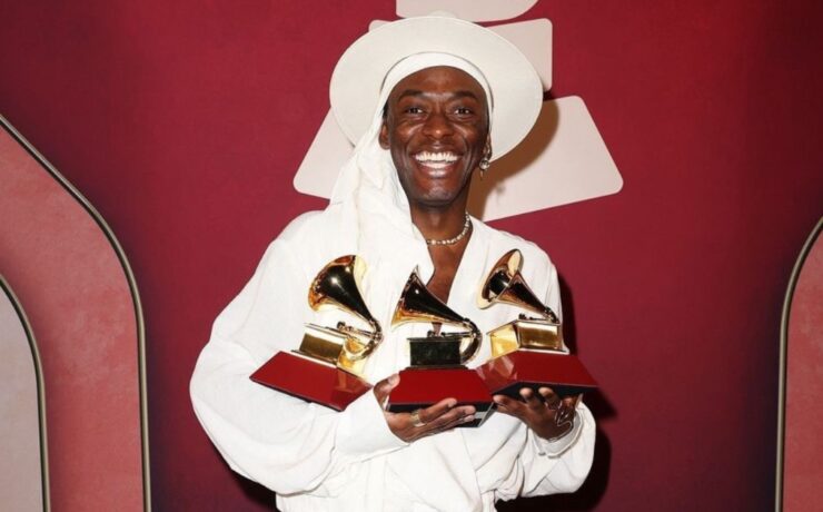 Jota.pê no Grammy Latino 2024 (Instagram @zeferinaproducoes)