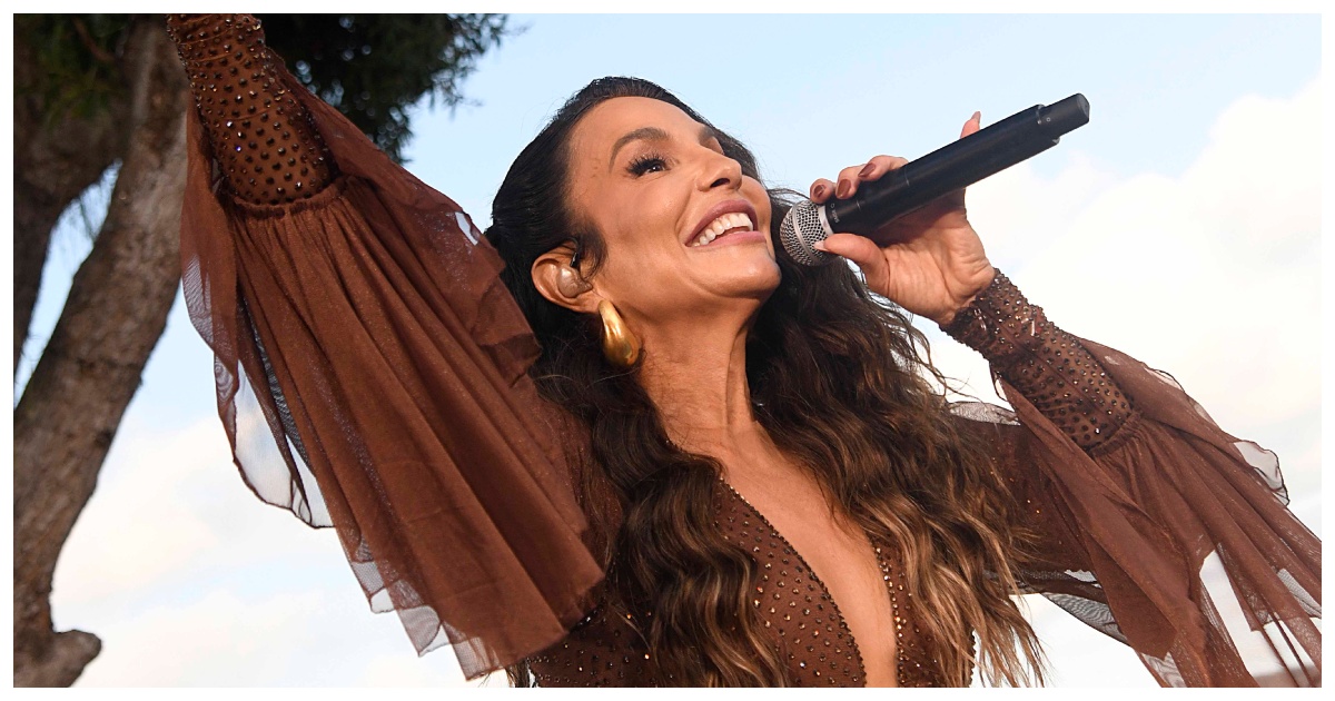 Ivete na gravação do projeto 'Ivete Clareou' (1)