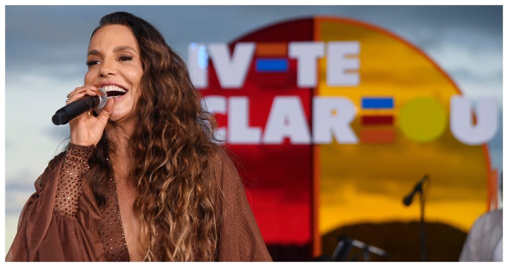 Ivete no projeto 'Ivete Clareou' (Divulgação)