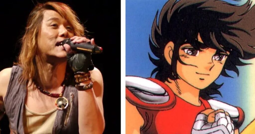 cavaleiros do zodiaco cantor