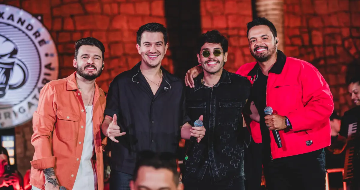 VH e Alexandre lançam feat com Hugo e Guilherme