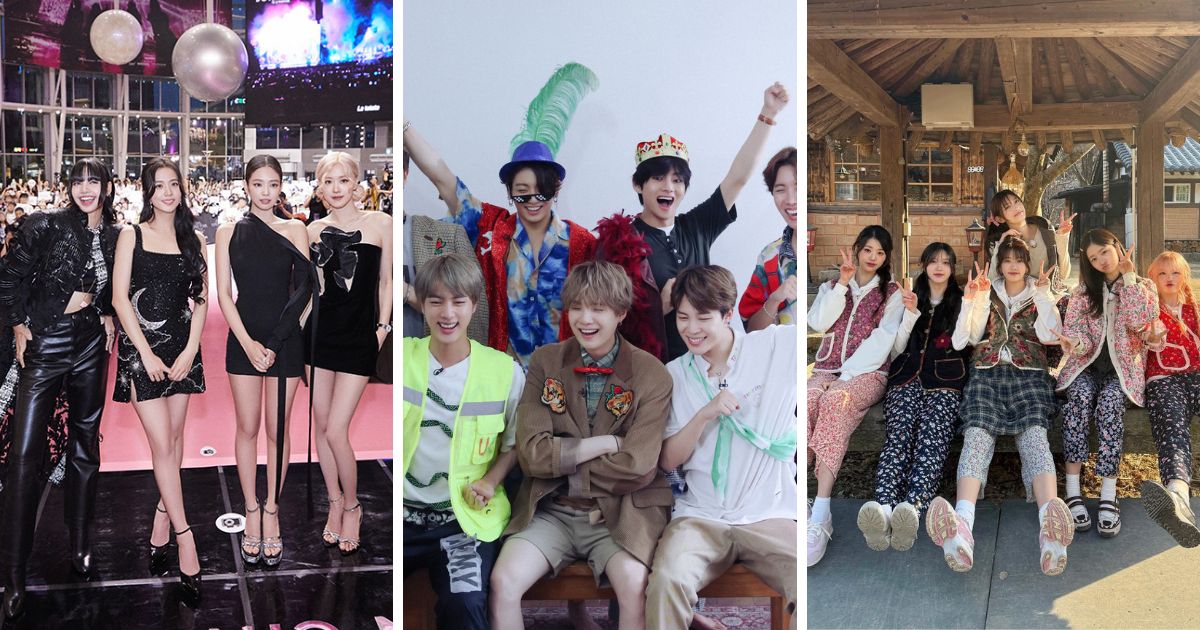 BLACKPINK, BTS e IVE