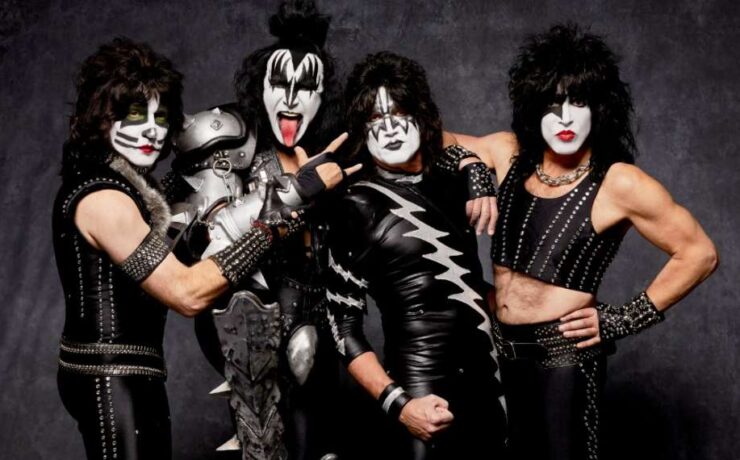 O grupo Kiss, que recebe honraria do Kennedy Center