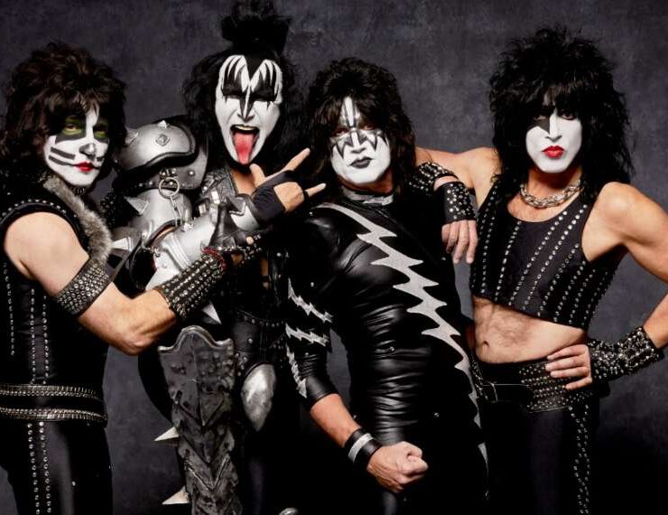 O grupo Kiss, que recebe honraria do Kennedy Center