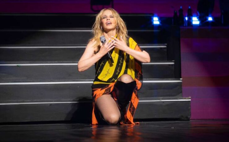 Kylie Minogue se apresenta em SP neste fim de semana