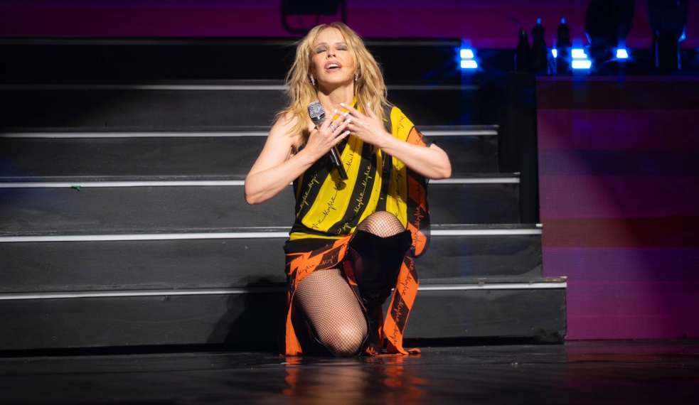 Kylie Minogue se apresenta em SP neste fim de semana
