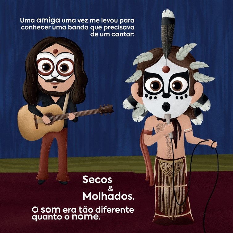 Página do livro Ney Matogrosso: O Bicho do Mato (Créditos: Garota FM Books)