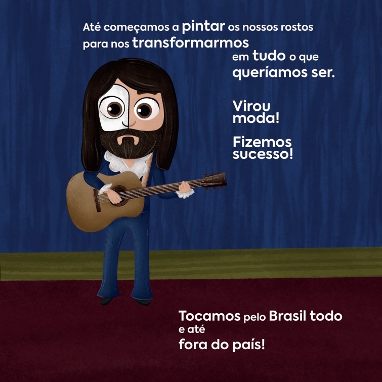 Página do livro Ney Matogrosso: O Bicho do Mato (Créditos: Garota FM Books)