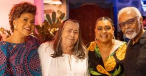Preta Gil com a irmã, Sandra Gadelha e Gilberto Gil (Instagram Preta Gil/ @gee.eu)