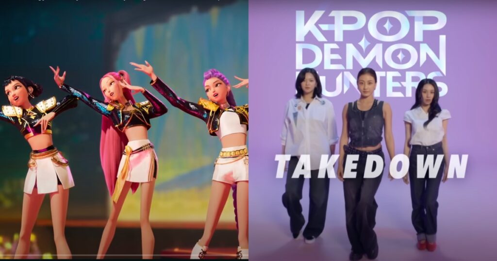 Twice na trilha de "Guerreiras do K-pop"(divulgação)