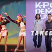 Twice na trilha de "Guerreiras do K-pop"(divulgação)