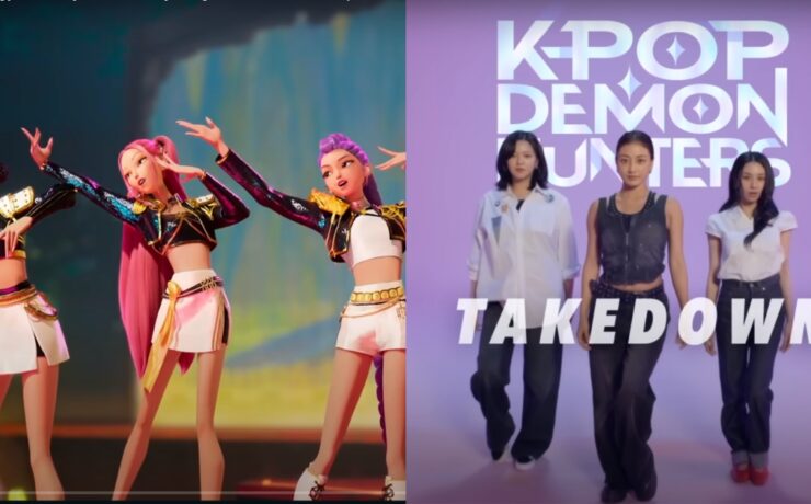 Twice na trilha de "Guerreiras do K-pop"(divulgação)