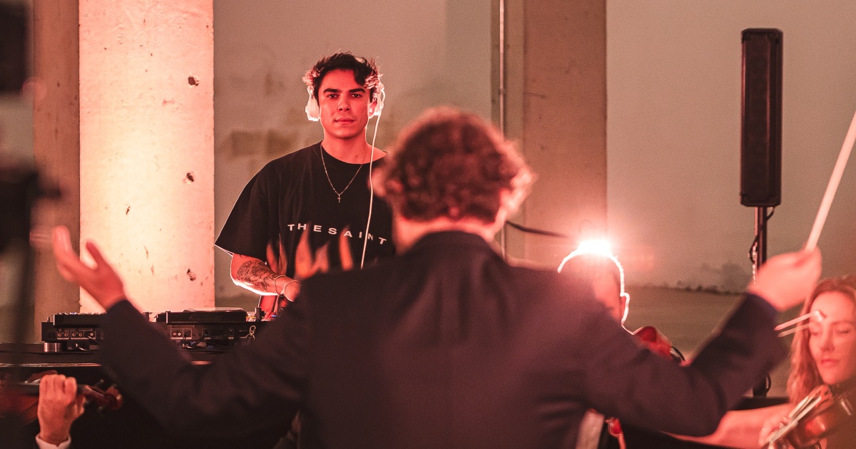 Orquestra Ouro Preto e Kvsh estreiam concerto em MG (Divulgação/@raphagarcia)