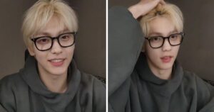 Soobin em live [reprodução X]